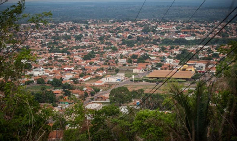 Cidade de Pontes e Lacerda, MT