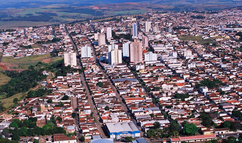 Cidade de São Sebastião do Paraíso, MG
